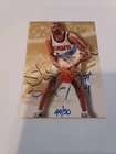 1998-99 Skybox Premium Autographics Blue Shawn Kemp #49/50 Excellent Condition