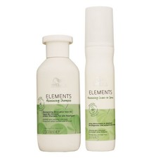 Wella Elements Renewing st&auml;rkendes Shampoo 250 ml & Leave In Spray 150 ml Set