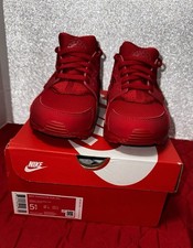 654275-600 GS Size 5.5 Youth Nike Huarache Run Univ-Red/Univ-Red