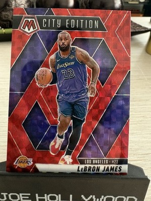 その他 2016-17 prizm mosaic Lebron James red 2024-25 Panini Mosaic - City Edition LeBron James #286 Red Mosaic