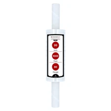 1 Roll 20" x 1000' (80 Gauge) Cast Extended Core Pallet Stretch Wrap - Clear