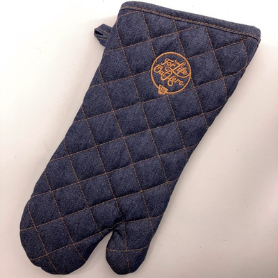 #ad TSC Tractor Supply Co For Life Out Here Cotton Denim Oven BBQ Mitt $24.85