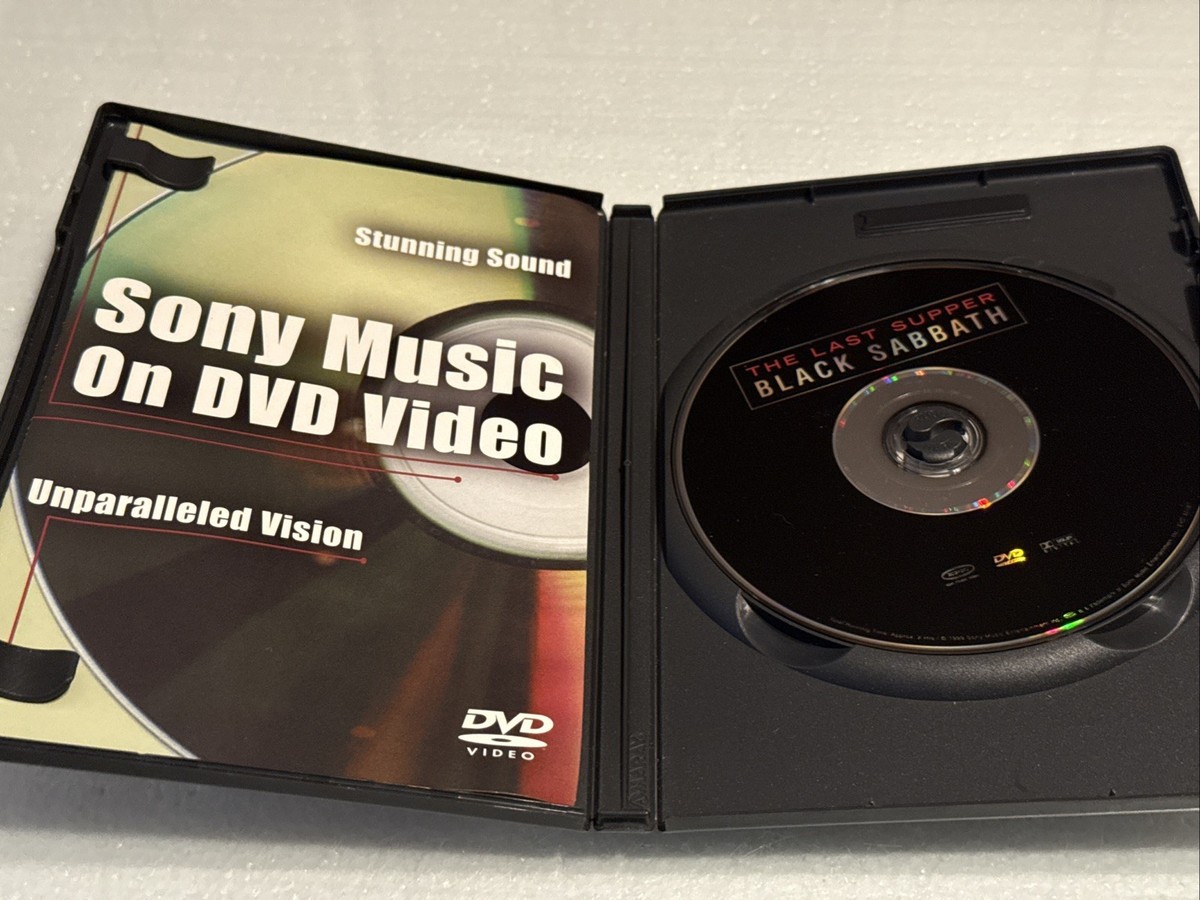 Black Sabbath the Last Supper DVD Tony Iommi Ozzy Osbourne
