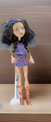 Monster High Cleo De Nile Doll Boo York Doll from Comet Crossed Couple HAIRCUT