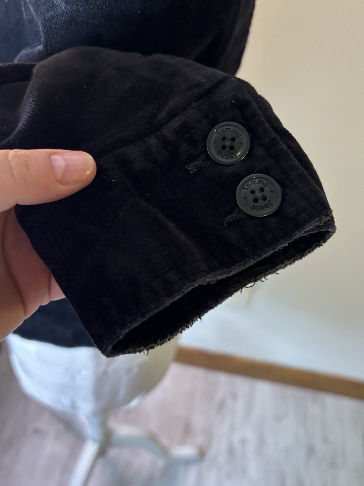 Vintage Tommy Jeans  Womens Black Size SP Festival Jacket thumbnail 9