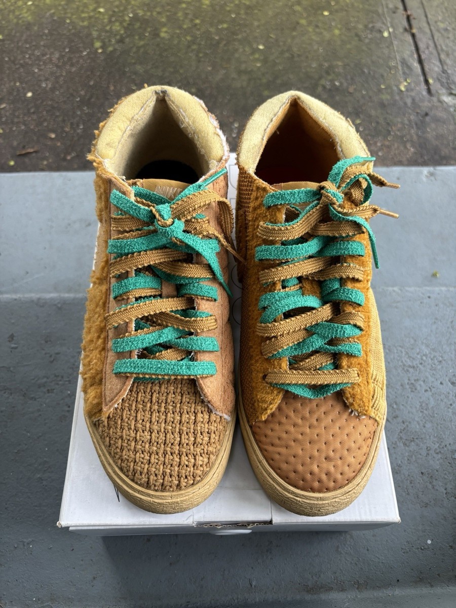 Size 9.5-Nike Blazer Mid x CPFM Sponge By You PREOWNED/ Fast  display picture 1