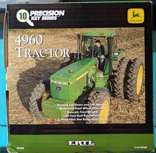 1/16 John Deere 4960 Tractor With Front Wheel Assist & Duals, Precision Key - Picture 5 of 5