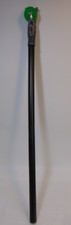 Halloween Walking Cane Dragon Claw Green Round Staff Wizard Costume Scepter