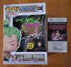 Funko Pop One Piece Zoro Enma 1288 Signed by Christopher Sabat JSA Authenticated
