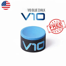 V10 Professional Pool/Billiard Cue Chalk - 1 Piece