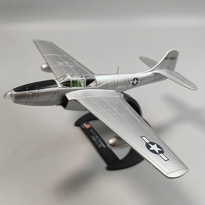 1:72 WWII USA Bell P-59B Airacomet Jet Fighter Model Diecast