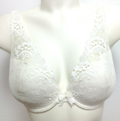 Simone Pérèle Push-up BH natur elfenbein Spitze Gr. 75 80 85 B C D E NP 95  