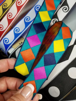 Diamond clown Fabric Trim 1 inch Wide sold by the yard | eBay