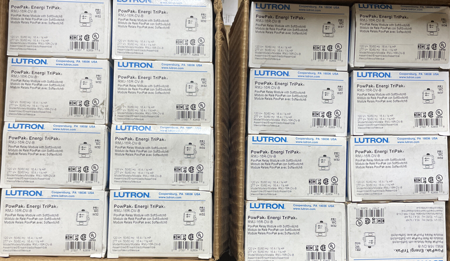 Lutron PowPak Relay Module with Softswitch RMJ16RDVB *BOX OF 16 eBay