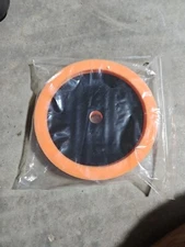 Lake Country 8 Inch Orange Light Cut Foam Cross Cut Pad