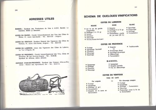 Vins de Provence Philippe Huguier Préface de l'Abbé J Rey Félibre REF E36 - Bild 7 von 8