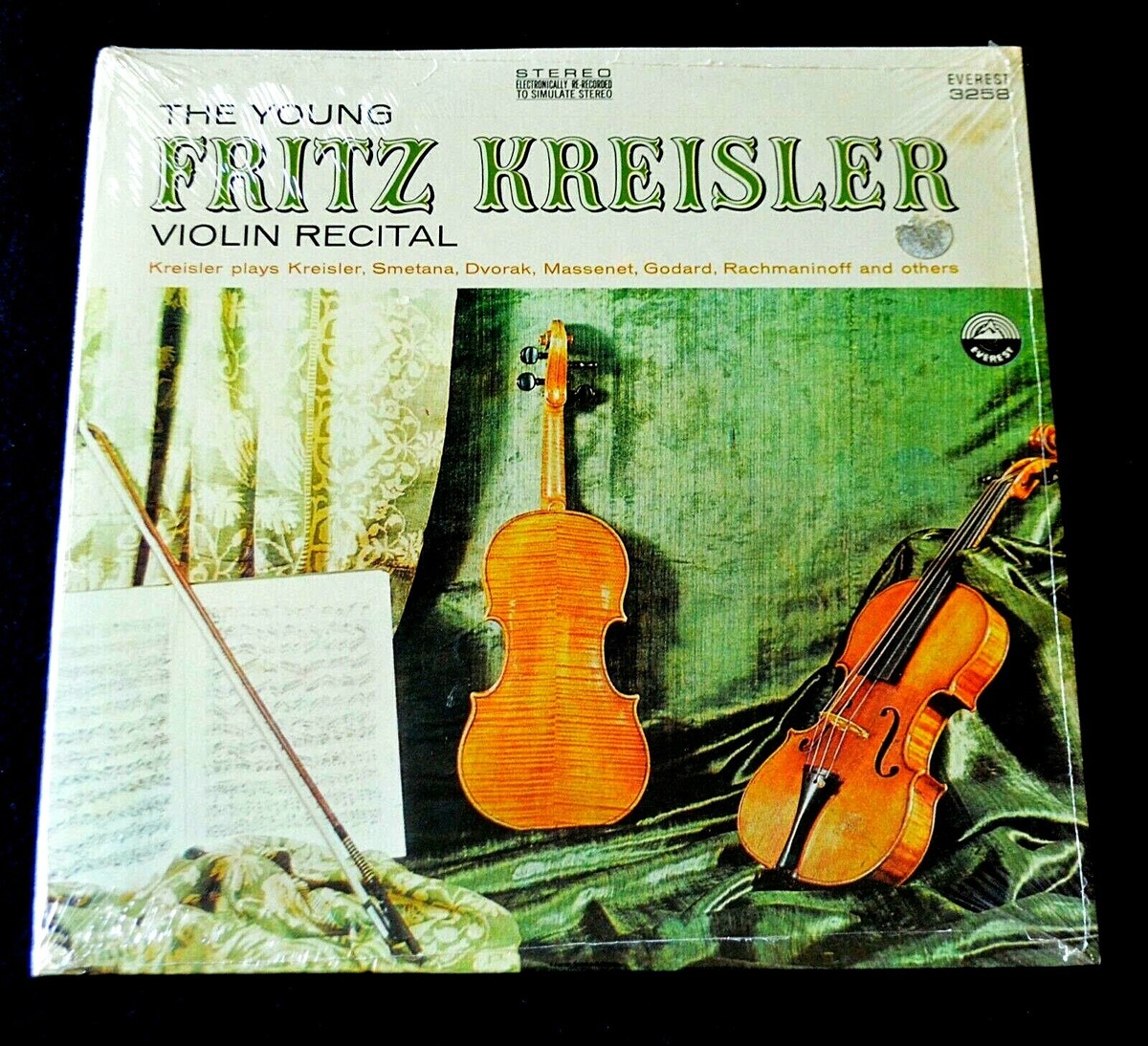 THE YOUNG FRITZ KREISLER VIOLIN RECITAL-CLASSICAL-SDR3258