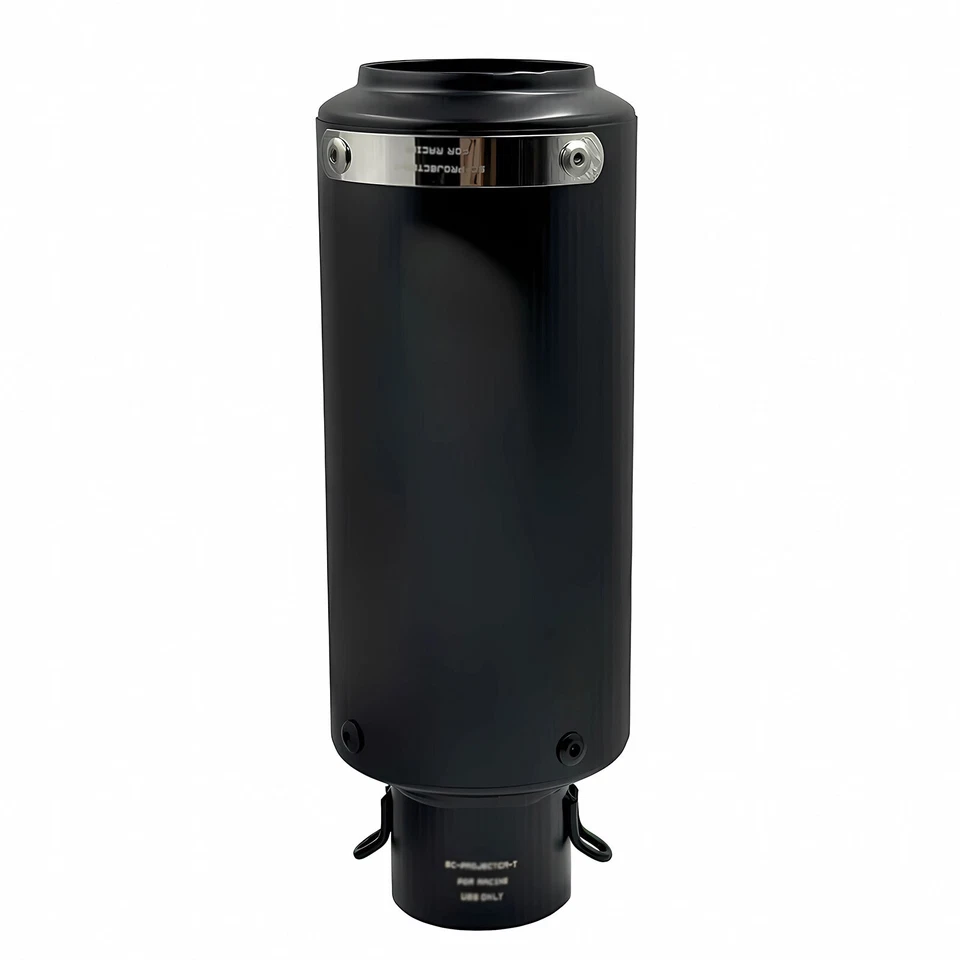 Universal Motorcycle Exhaust Muffler Pipe Slip On For YZF R6 R1 GSXR 750 CBR600 Foto 4 de 4