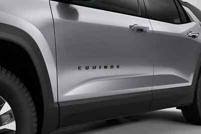2025 Chevrolet Equinox Black Bodyside Emblem Kit 26587200 6pc OEM GM