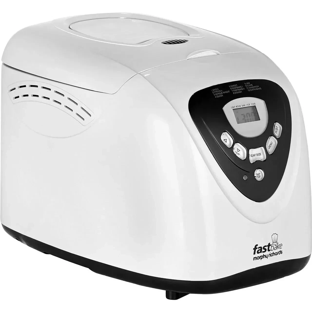 Morphy Richards 48281 Bread Maker with 12 programmes White plastic on top broken