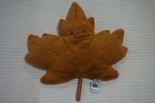 GENUINE JELLYCAT WOODLAND MAPLE LEAF - SOFT PLUSH - RETIRED