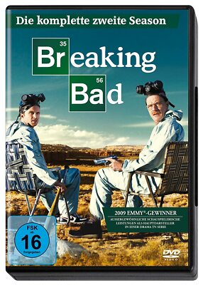 Breaking Bad ( 2 Staffel 4 DVDs ) mit Bryan Cranston, Aaron Paul, Anna Gunn