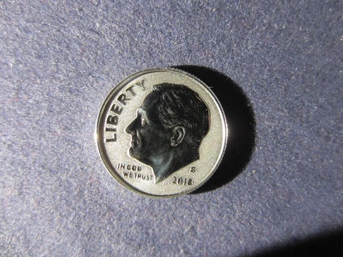 2018-S Silver Roosevelt Dime Deep Cameo Mirror REVERSE Proof Upper Grading Range