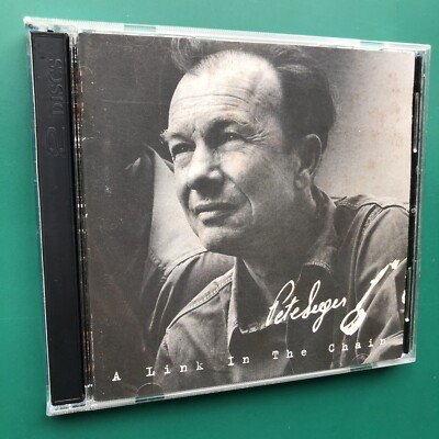 Pete Seeger A LINK IN THE CHAIN Folk World 2x CD Cryderville Jail Jesse James NM