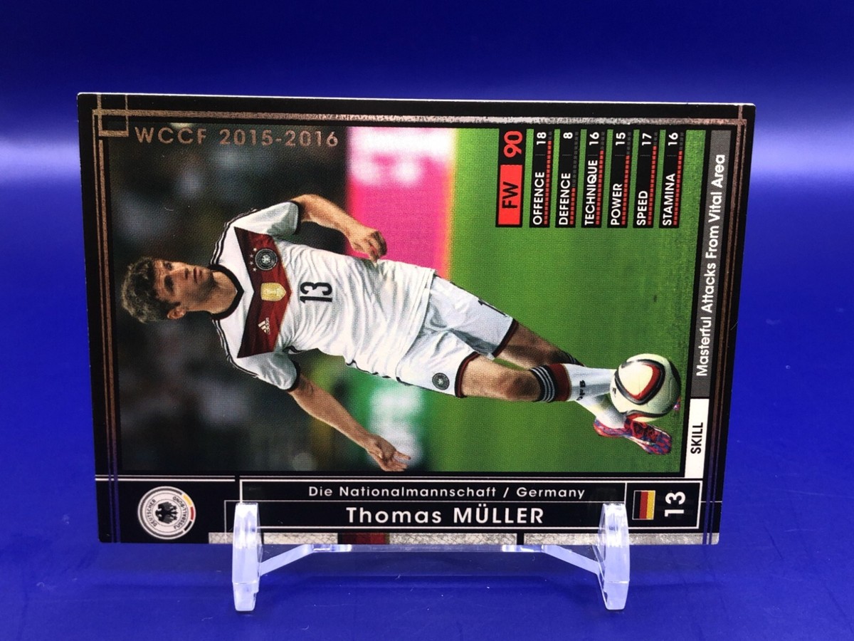 Thomas Muller A099/159 Card WCCF Panini Japanese | eBay