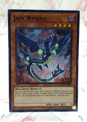 Yugioh Jack Wyvern COTD-EN013 Common Code of the Duelist - LP
