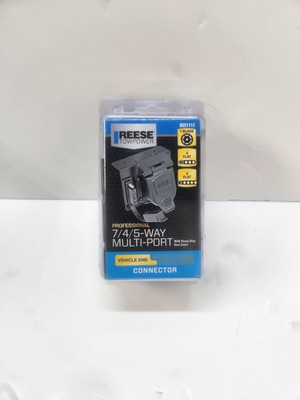 Reese Towpower 7-Way Pro Wiring Kit Vehicle End Connector Assembly #8550111 NEW!