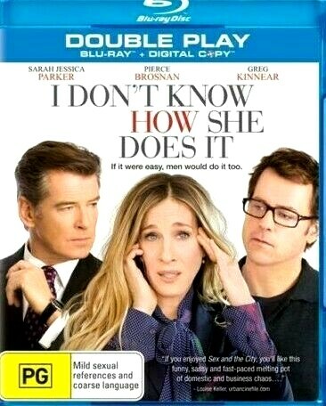 I Don't Know How She Does It : NEW BLU RAY : Region B : - Picture 1 of 1