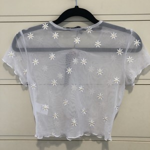 mesh daisy top