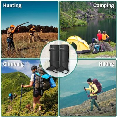 ICLOVER Snake Guard Legging Gaiter Hunting Camping Hiking Protective Cover NEW