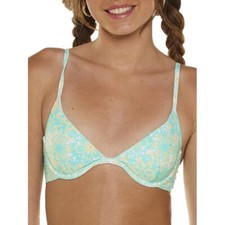 Celebrity Pink Junior's Slim Underwire Frame Swimsuit Top Multicolor Sz L 11-13