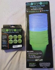 Glowpong Reload Pack 24 Cups And Sticks With ...