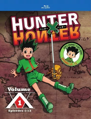 Hunter X Hunter: Volume 1 (Episodes 1-13) [New Blu-ray] 2 Pack 782009244677