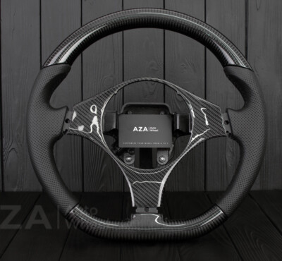 Mitsubishi Evolution 2001-2007 EVO GSR RS MR Carbon Fiber Steering Wheel