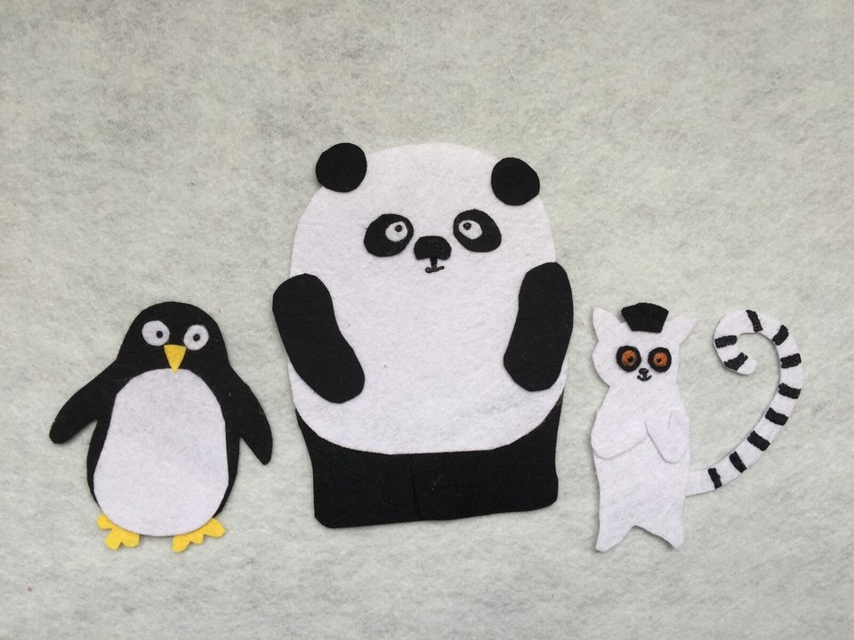 Please, Mr. Panda felt story/I'll want, Mr. Panda flannel board/felt ...