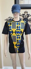 T SHIRT WITH AFRICAN PRINT