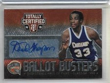2014-15 Totally Certified Ballot Busters David Thompson Autograph #57/60 HOF