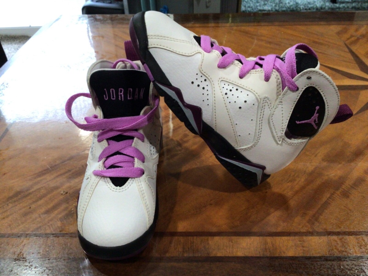 Nike Air Jordan retro GG 'Fuchsia Glow' White 44296-127 sz