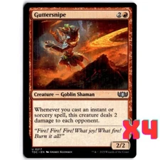 MTG - Guttersnipe #217 - Commander: Tarkir: Dragonstorm - Playset (X4)