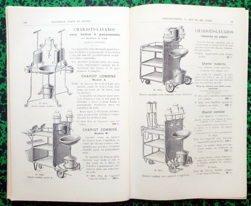 Paris VII ème - Rare Catalogue Tarifaire de 198 p Appareils pour Hopitaux - 1903 - Picture 7 of 12