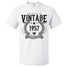 69th Birthday Gift For 69 Year Old 1957 Aged To Perfection T Shirt