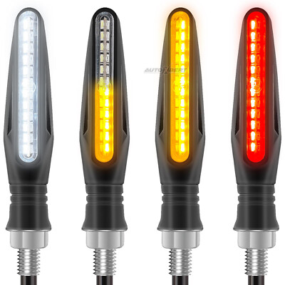4x LED Motorrad Mini Blinker Lauflicht Blinker,Universal 12V mit E-geprüft IP65