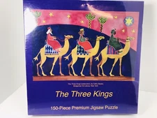 🔥 The Three Kings 150 pc Premium Jigsaw Puzzle Cathy Baxter Catholic • New