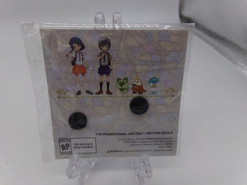 Pokemon Scarlet & Violet GameStop Promotional Koraidon & Miraidon Pin Set NEW - Picture 2 of 2