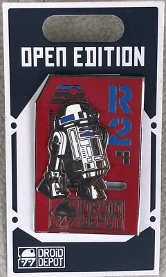 Disney R2-D2 Droid Depot Star Wars Galaxy's Edge Slider 3D Carded Single Pin