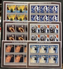 6x Polar Bears / Fauna / Nature - Imperf. stamps - MNH  BK